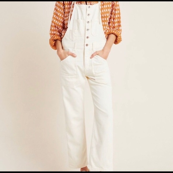 NWOT Anthropologie Overalls size 28 - Picture 2 of 8